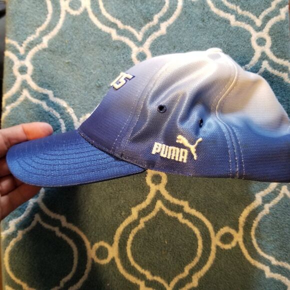 Puma Indianapolis Colts Vintage Pro Line Blue Mens Gradiant Hat NFL Football Cap - Picture 7 of 12